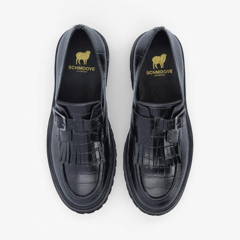 MYSEN PLT BUCKLE M - MAT KROCO - NOIR
